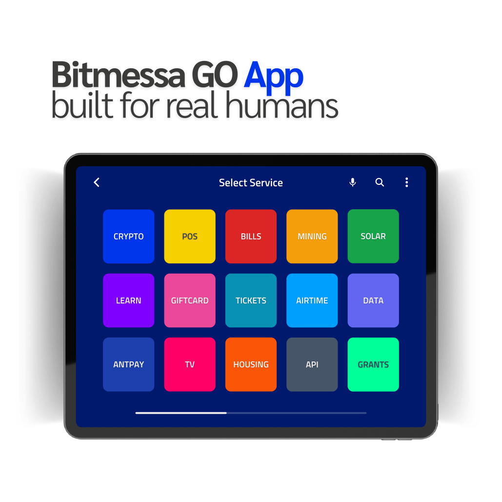 Bitmessa GO App Interface
